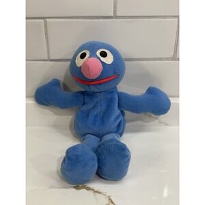 Vintage Grover Tyco Bean Bag Plush Stuffed Toy 1997 8" Sesame Street